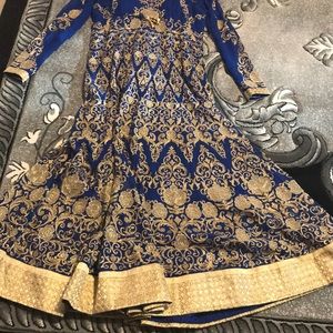 Indian wedding dress or Saree.